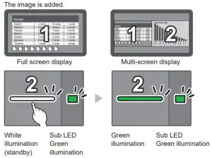 Panasonic TY-WPS1 Wireless Presentation System - Main button