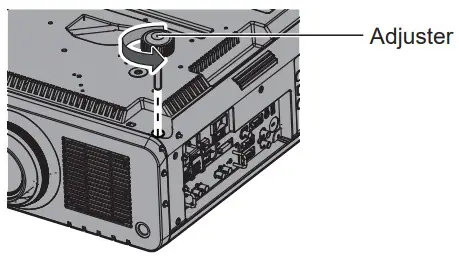 Panasonic TY-WPS1 Wireless Presentation System - adjust