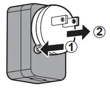 Panasonic TY-WPS1 Wireless Presentation System - connecting the receiver