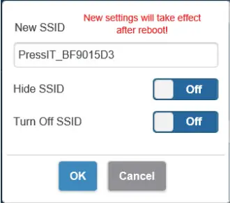 Panasonic TY-WPS1 Wireless Presentation System - ssid
