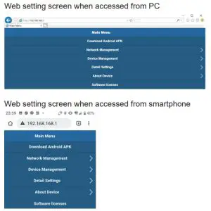Panasonic TY-WPS1 Wireless Presentation System - web