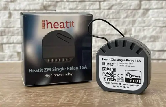 Heatit 45 126 71 Zm Single Relay 16a Installation Guide Heatit 45 126 71 Zm Single Relay 16a Installation Guide