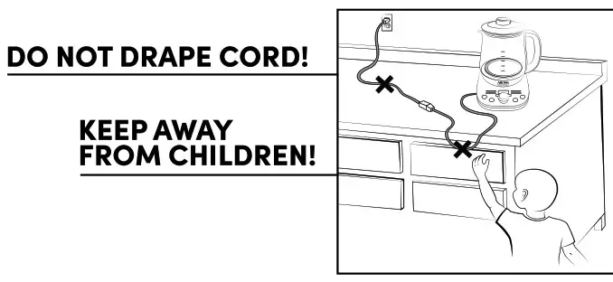 AROMA AWK 701 Electric Tea Maker - fig 1