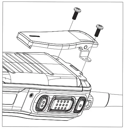 Kirisun DP810 I.S.Digital Radio - Belt Clip