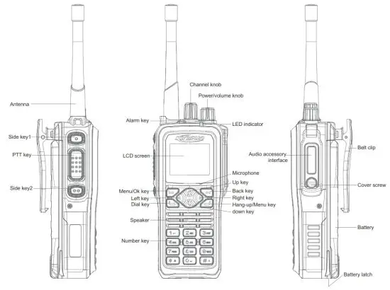 Kirisun DP810 I.S.Digital Radio - Radio
