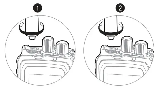 Kirisun DP810 I.S.Digital Radio - hreaded