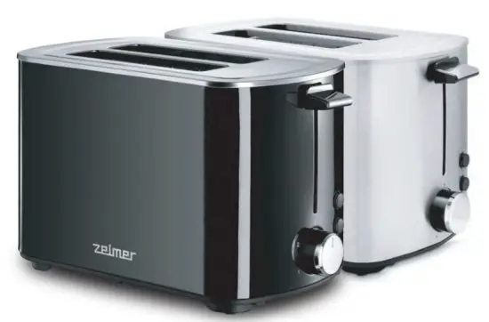 zelmer ZTS7985 850W 2 Slice Toaster