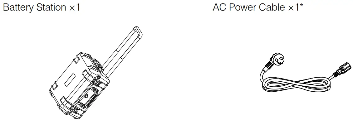 dji Intelligent Battery Station - box