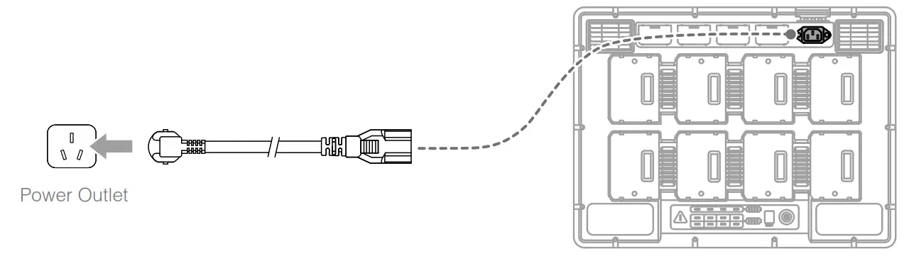 dji Intelligent Battery Station - using