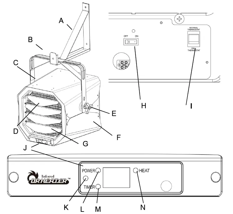 Dr -Heater-DR-910F-Ceiling-Mounted-Garage-Heater-FIG-12