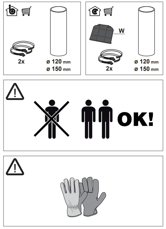 AEG DGE5660HM 54cm Integrated Rangehood - 2
