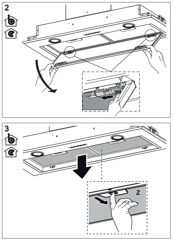 AEG DGE5660HM 54cm Integrated Rangehood - 6