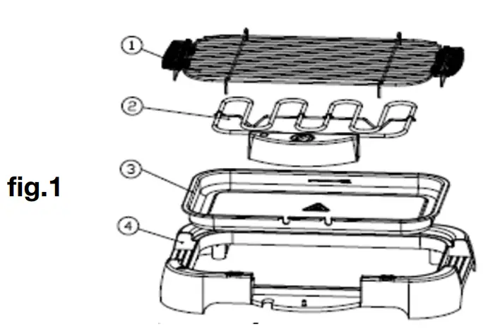 weasy GBE40 Barbecue Grill - fig