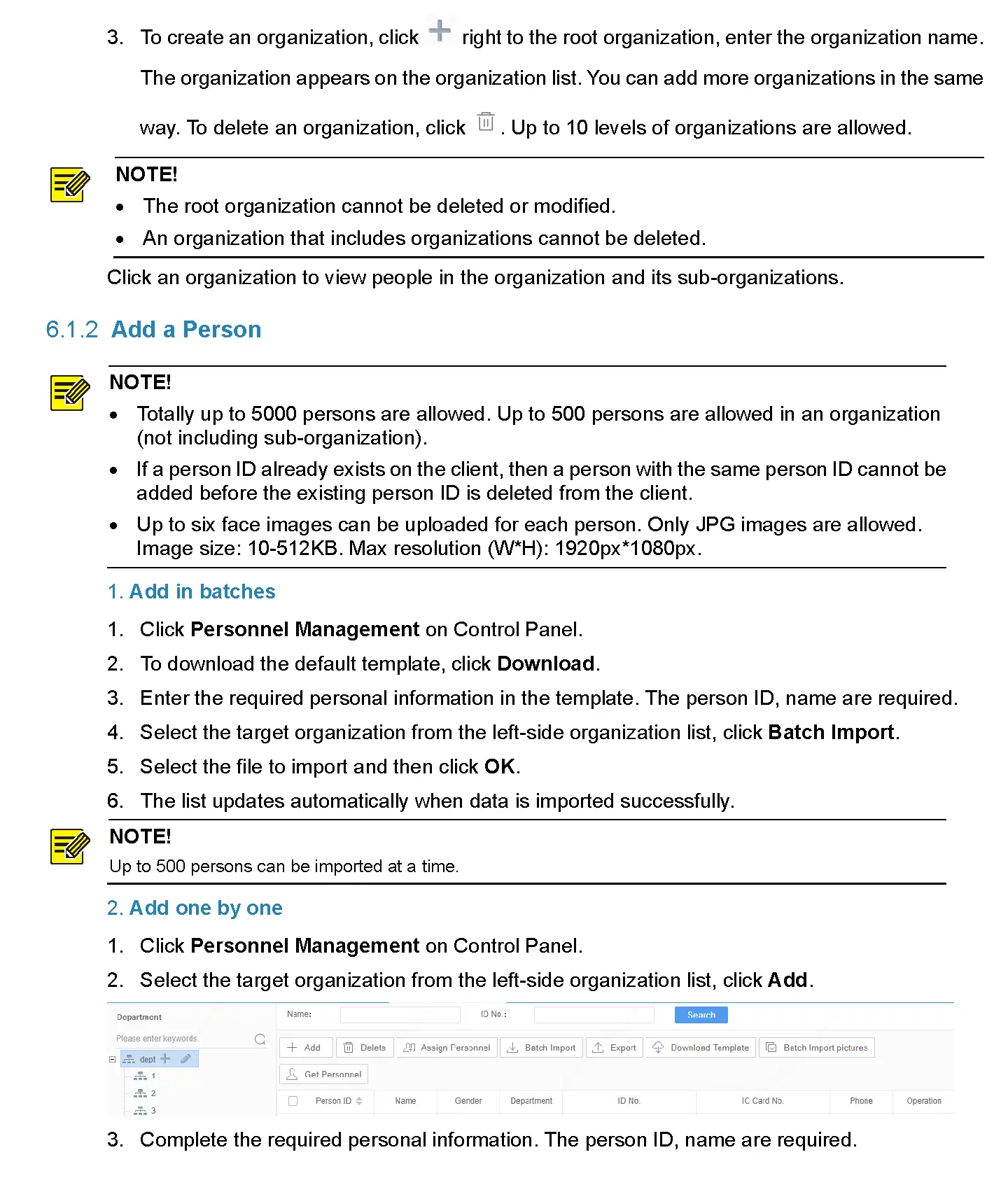 Personnel management