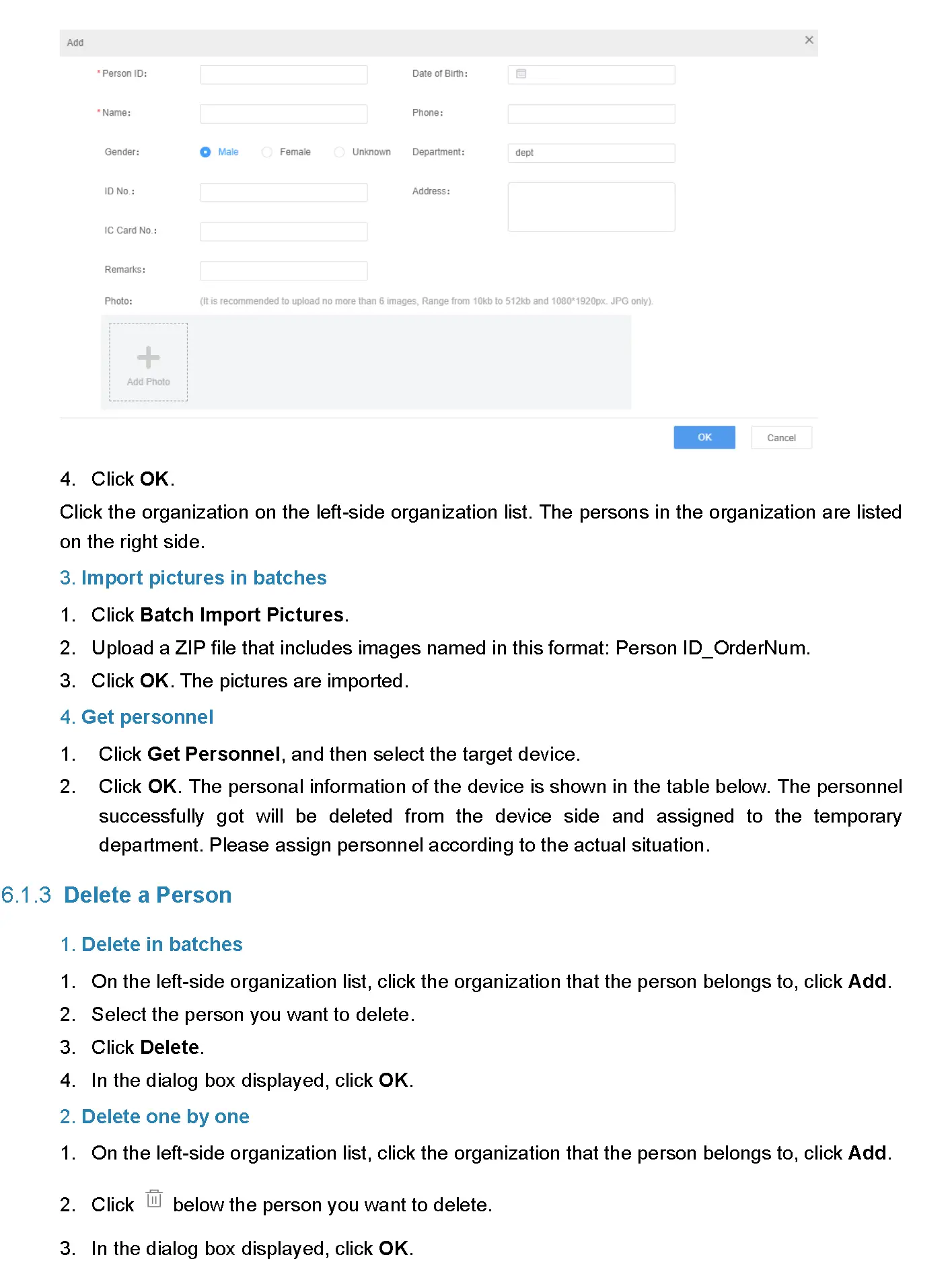 Personnel management