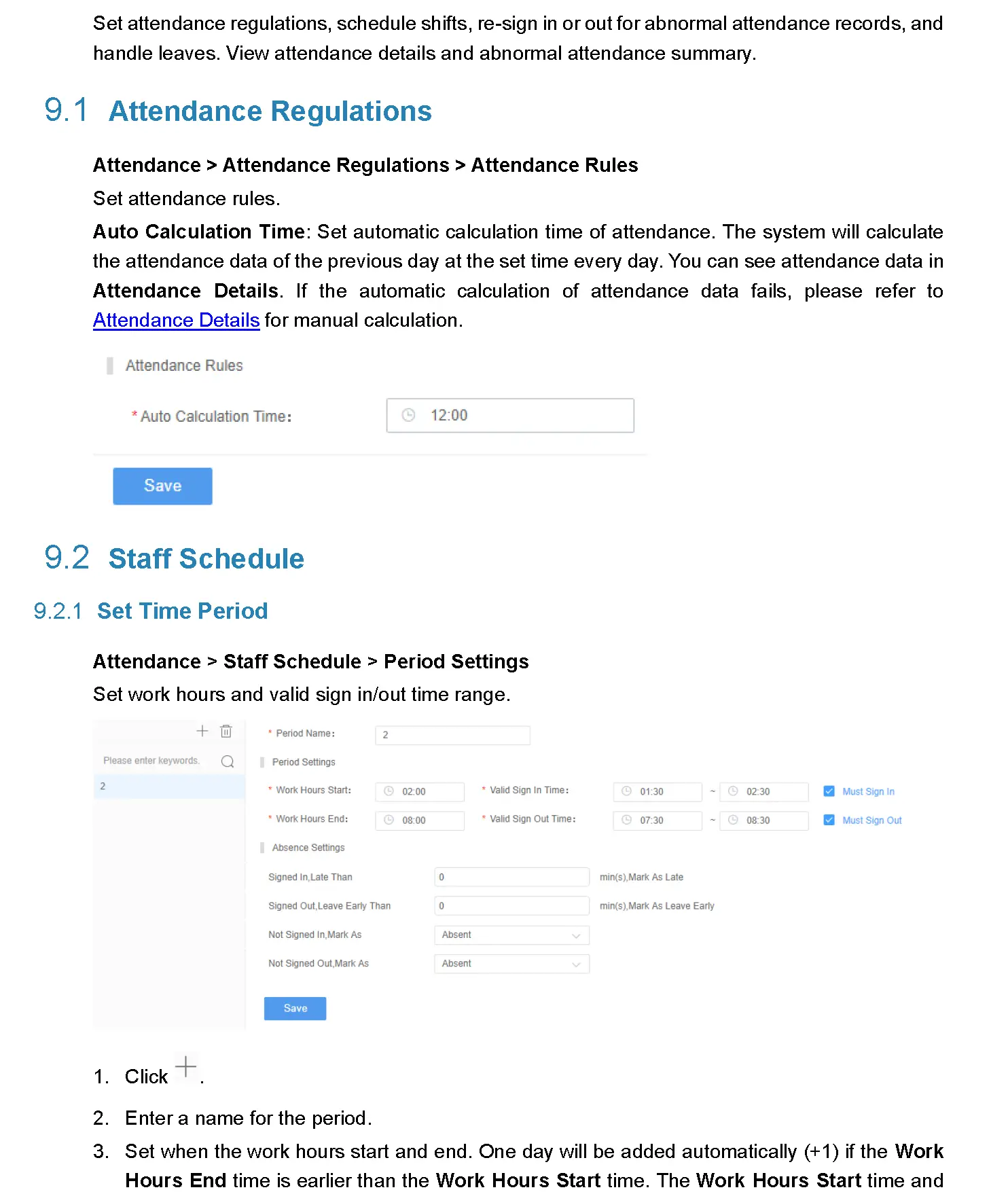 Attendance Management