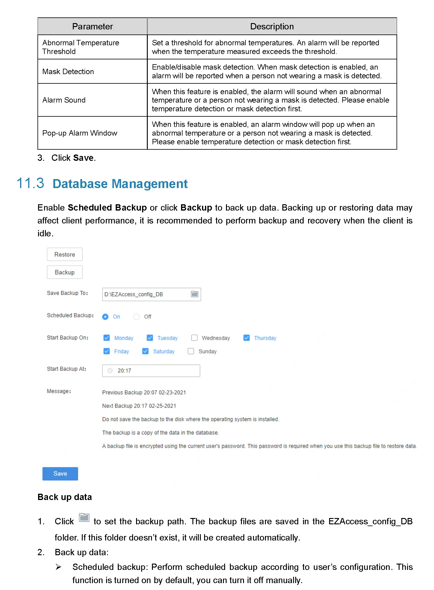 11 System Configuration