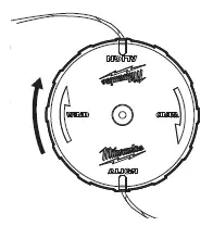 milwaukee 2828-20 M18 -Brushless -String- Trimmer-FIG 8
