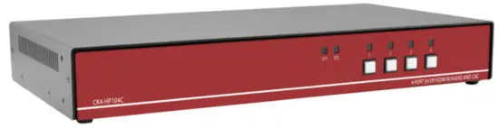 Sekuryx CK4 HP102C Secure DP HDMI KVM Switch