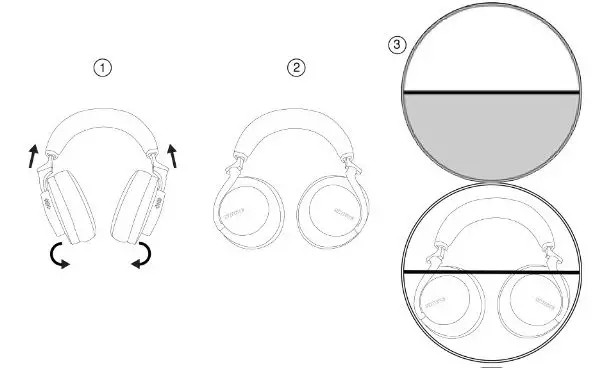 SHURE AONIC Wireless Headphones Storage