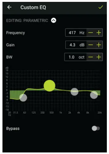 SHURE AONIC Wireless Headphones Use Screen