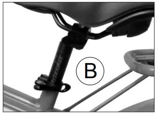 WILDSYDE Vintage E Cruisers Electric Bicycles - SEAT ADJUSTMENT