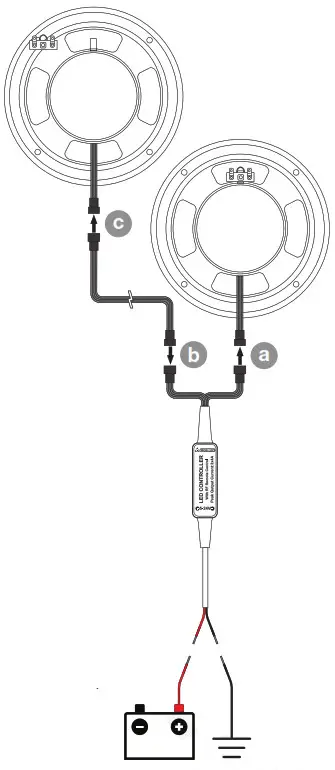 Marine Led Speaker----