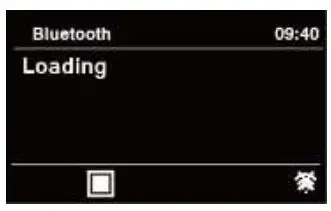 REVO B00GA0805G Internet DAB DAB+ and FM Digital Radio with Bluetooth Instruction Manual - Press MODE button to select Bluetooth mode