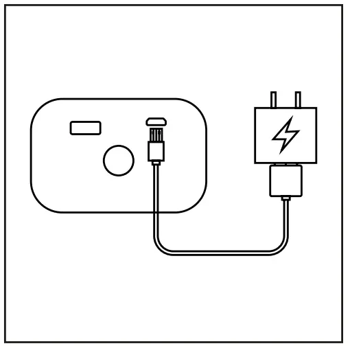 DELI FG01 0224 Portable Air Compressor Charging