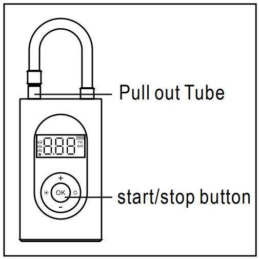 DELI FG01 0224 Portable Air Compressor fig 2