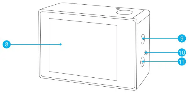 AKASO Action Camera with Touch Screen EIS Adjustable EK7000 PRO2