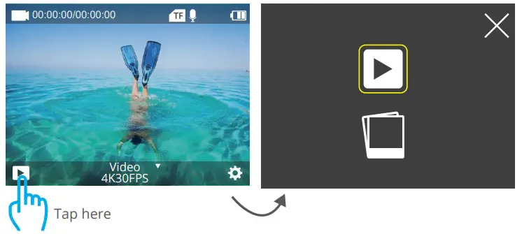 AKASO Action Camera with Touch Screen EIS Adjustable conten