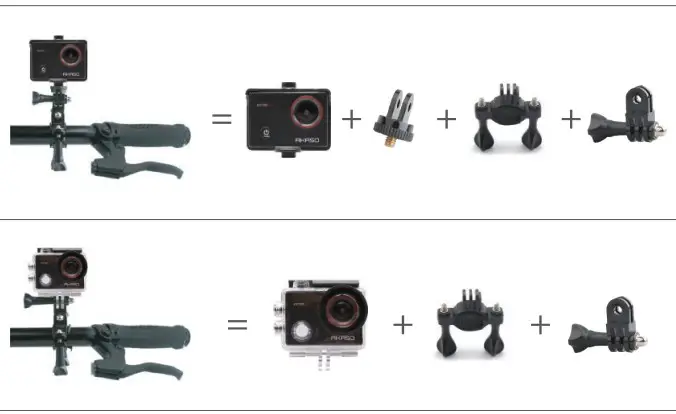 AKASO Action Camera with Touch Screen EIS Adjustable equipment3