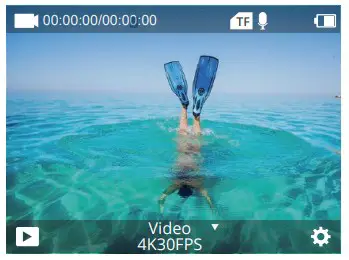 AKASO Action Camera with Touch Screen EIS Adjustable recording