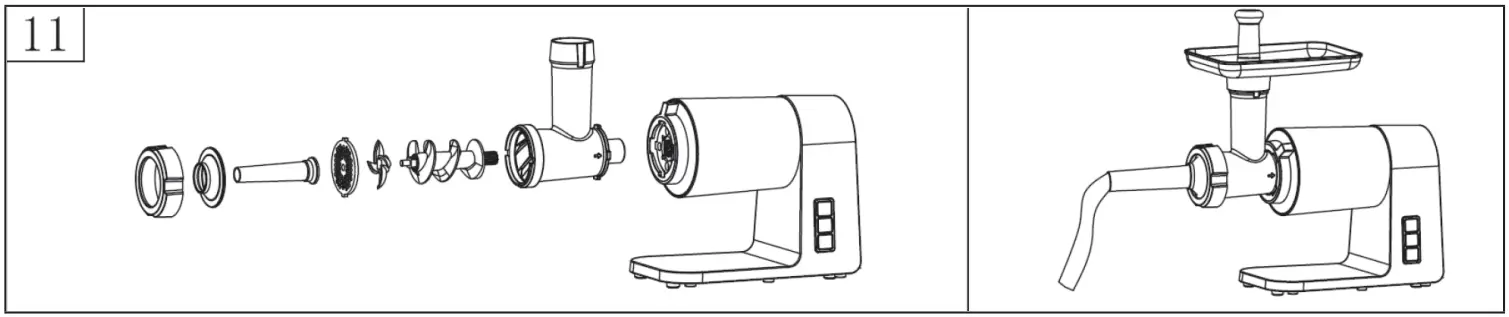 KLARSTEIN 10034244 METT MAX Meat Grinder - Fig