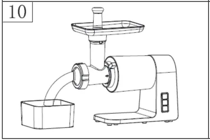 KLARSTEIN 10034244 METT MAX Meat Grinder - Fig