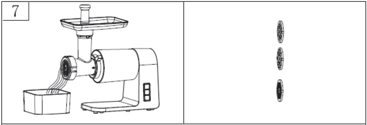 KLARSTEIN 10034244 METT MAX Meat Grinder - Fig