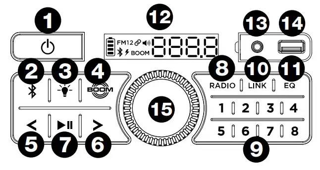 ION Pathfinder Bluetooth Speaker with Front Panel