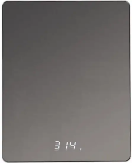 velleman VTBAL101 DIGITAL KITCHEN SCALE MIRROR EFFECT