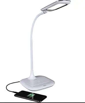 OttLite K10FS Charge Up LED Lamp with Wireless Charging product image