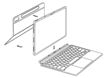 Lenovo P12 Tab Pro Keyboard- fig 1