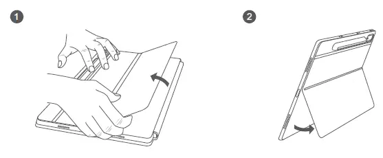 Lenovo P12 Tab Pro Keyboard- fig 2