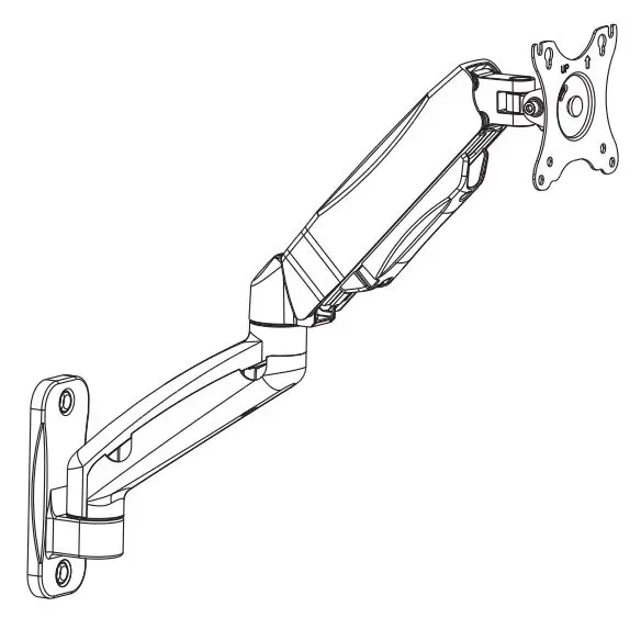 Prokord Wall Mount Lcd Led Arm Instruction Manual
