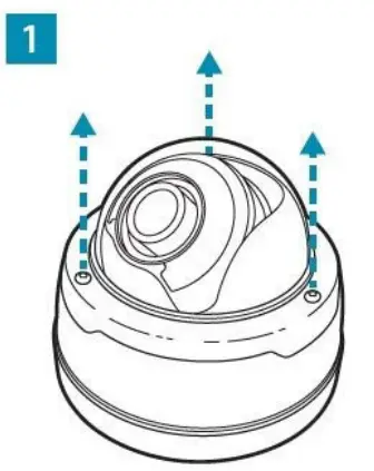 ZIP SEE378 8MP Anti Vandal Dome 2.8 12mm Motorised Lens - Vandal Dome