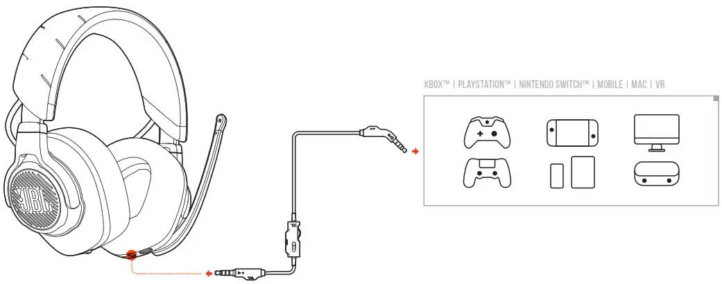 JBL Quantum 800 Wireless Headphone - Setup