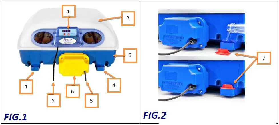 Borotto Real 24 Automatic Egg Incubator FIG 9