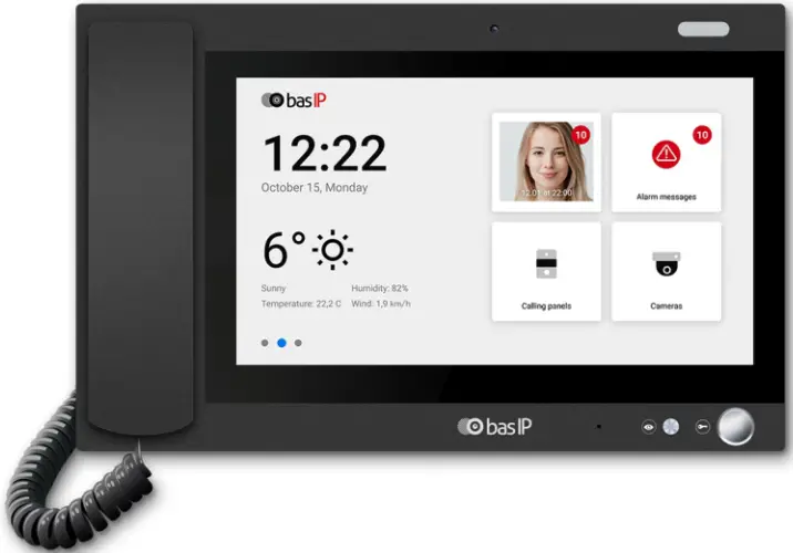 Bas-IP Concierge Monitor AM-02 for IP Intercoms