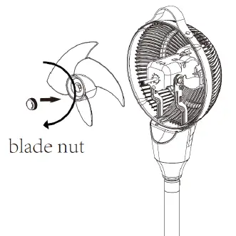 MeacoFan 1056P Air Circulator- fig 1