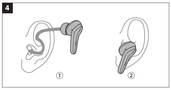 CALIBER TWS100A Active Noise Cancelling True Wireless Stereo Earbuds - Figure 3