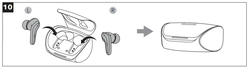 CALIBER TWS100A Active Noise Cancelling True Wireless Stereo Earbuds - Figure 8